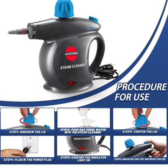 Handheld Multi-Surface Steam Cleaner - Picture 7 of 9